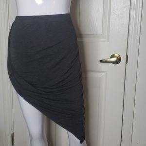 🤯3/$12 Charlotte Russe Gray Gathered Skirt M